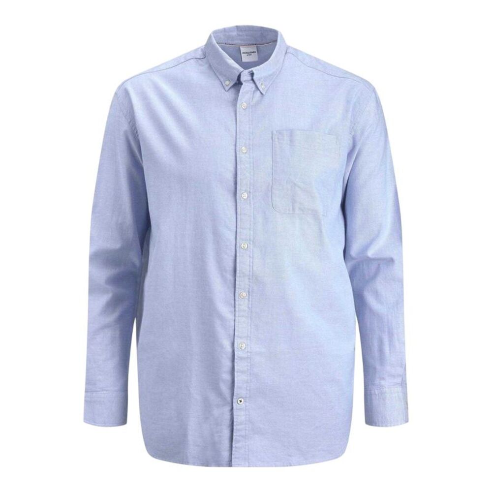 Jack And Jones Mens Oxford Chest Pocket Shirt / Cashmere Blue